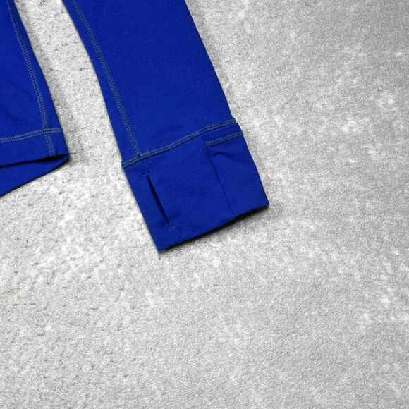 Lululemon Define Jacket Womens 10 Blue Full Zip Slim Fit Thumbholes Athleisure - Picture 5 of 11